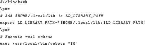 \begin{lstlisting}[language=sh]
...